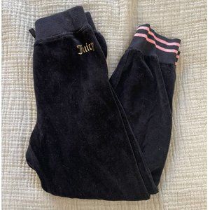 Juicy Couture Velour Sweatpants Black